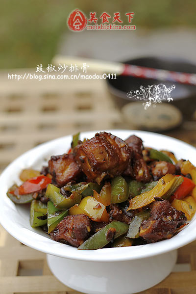 热菜菜谱:豉椒炒排骨