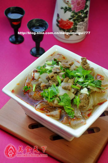 牛肉烩粉