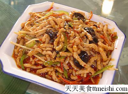 鱼香肉丝菜谱图片