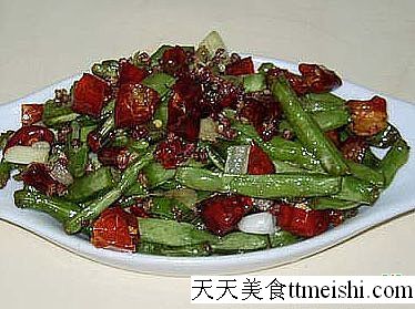 干煸豆角菜谱图片