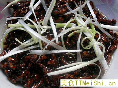 醬炒肉絲菜譜圖片