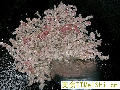 醬炒肉絲制作圖示