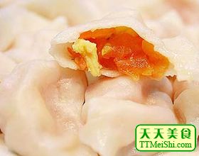 蟹肉水饺菜谱图片