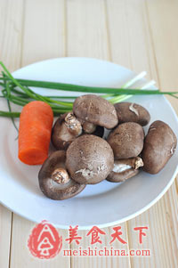 葱油鲜香菇