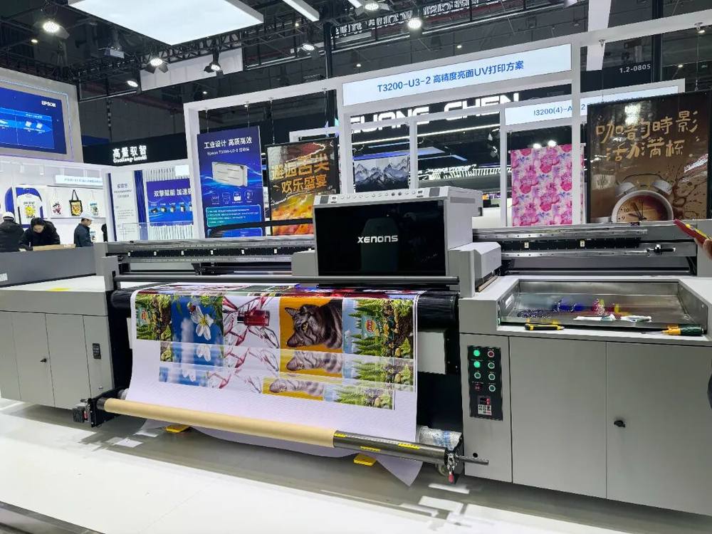 以硬核实力惊艳亮相上海国际广印展,爱普生打印头赋能设备生态革新